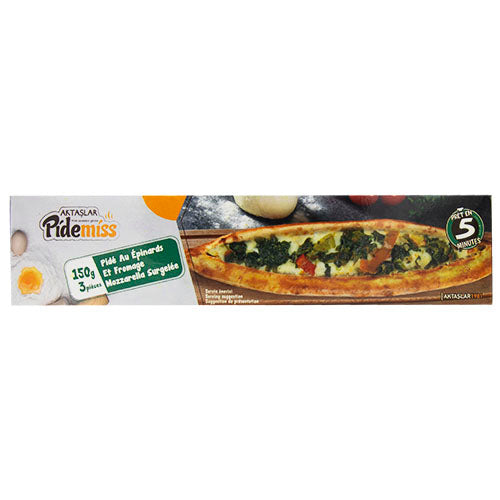 Pidemiss Frozen Spinach & Mozzarella (3 Pieces) 450g