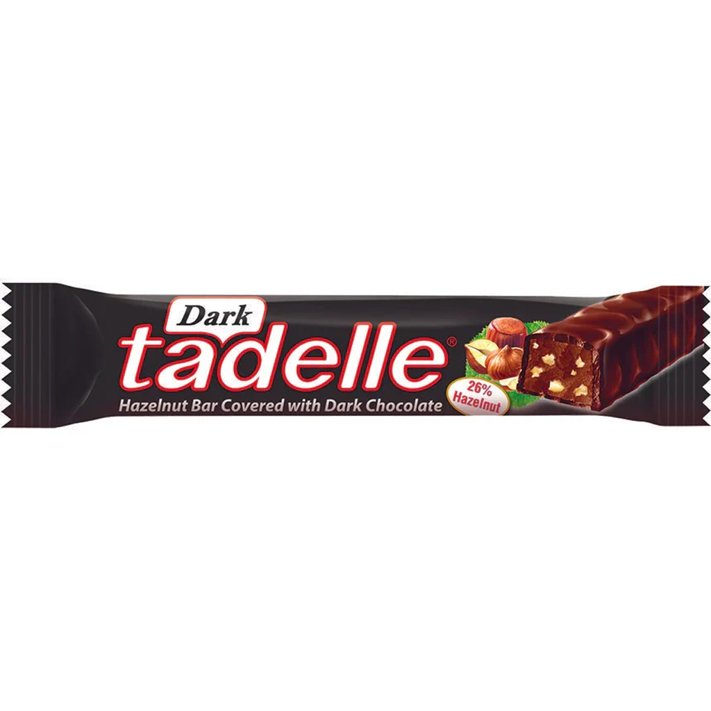 Tadelle Bitter Hazelnut Bar 20X30g