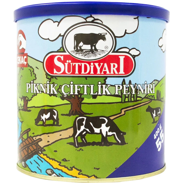 SUTDIYARI White Cheese 55% (Dark Blue) | Piknik Ciftlik Peyniri 55% 400G
