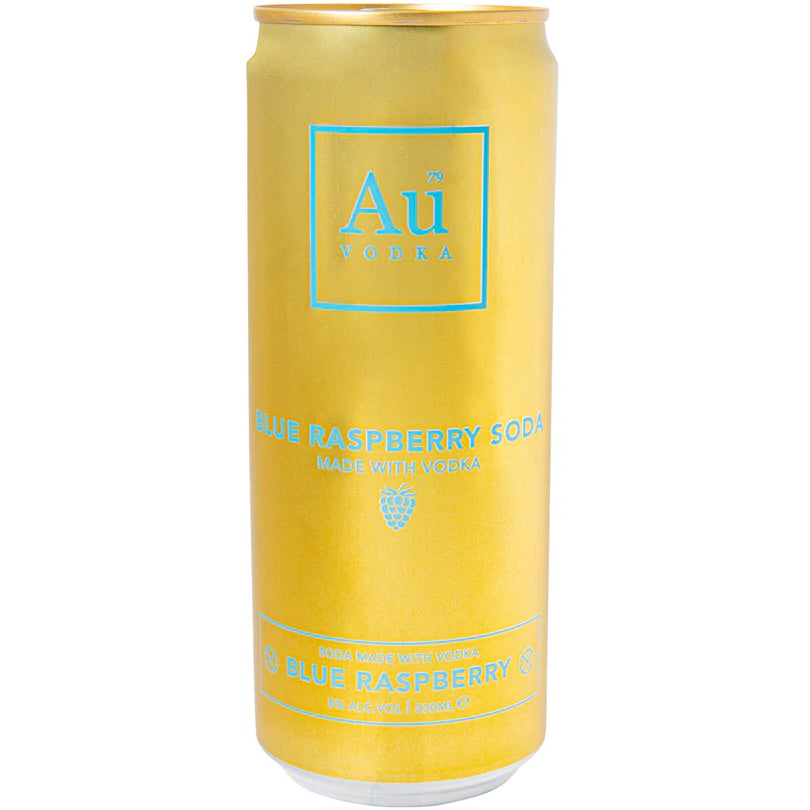 AU VODKA 5.00% Blue Raspberry (CAN) 330ml