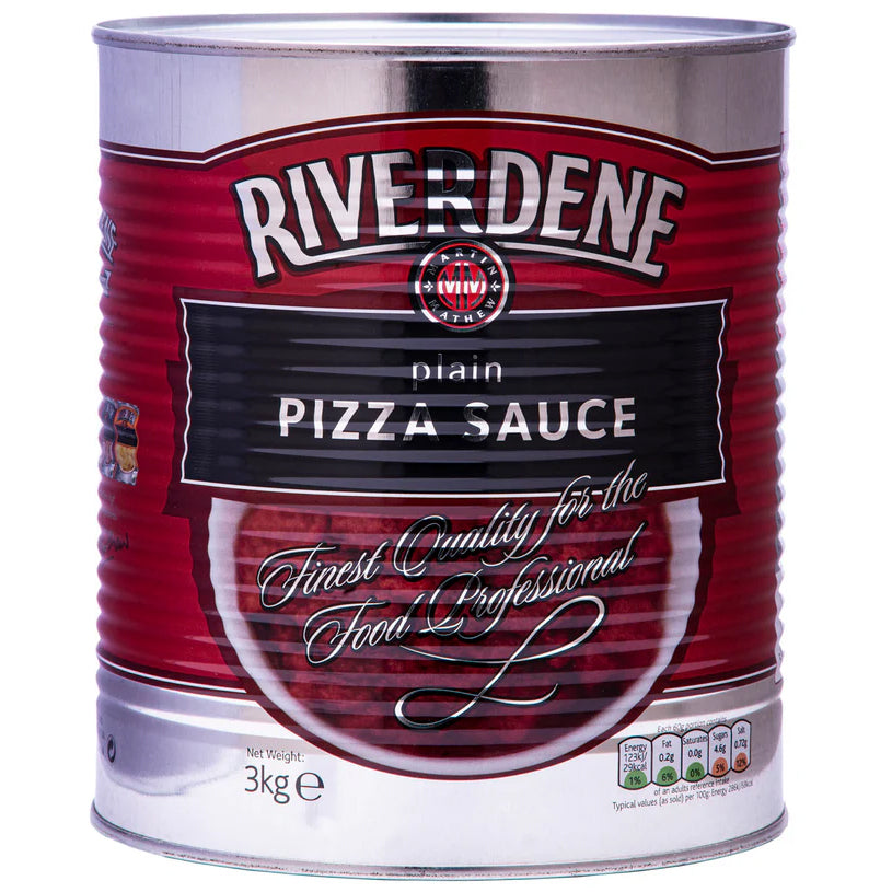 Riverdene Plain Pizza Sauce (TIN) 3Kg