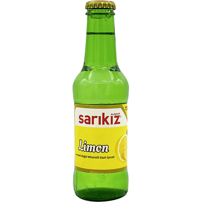 Sarikiz Lemon Mineral Water (GLASS) 200ml