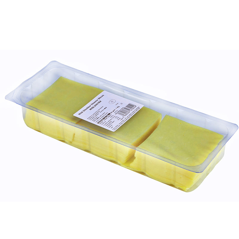 Mild Cheddar Cheese Slices 1Kg