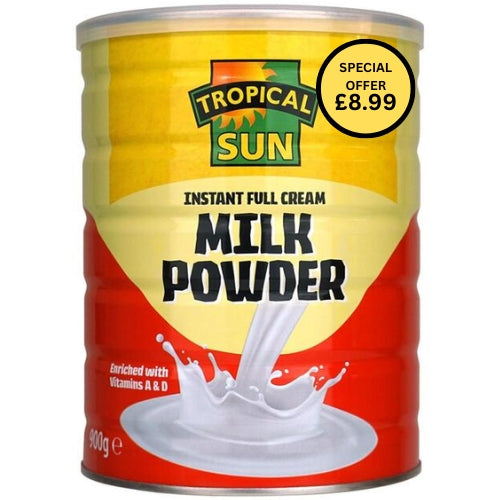 Tropical Sun Milk Powder 900g PM 8.99