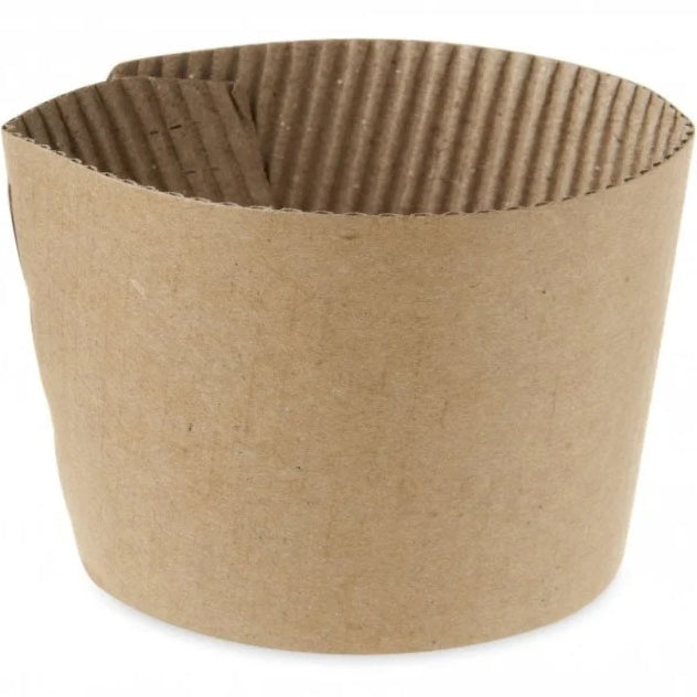 Hot Cup Sleeve Small Paper 8oz/10oz 100Pcs