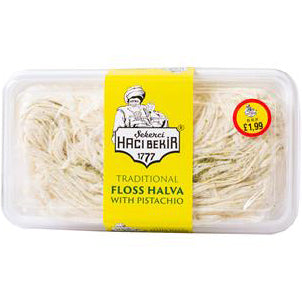 Hacibekir Floss Halva with Pistachio 200g