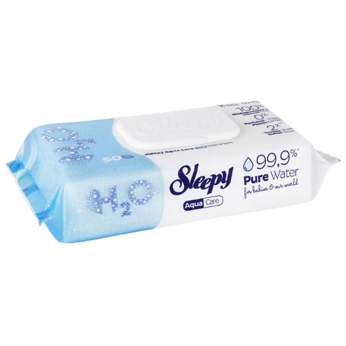 Sleepy Baby Wipes Aqua Care 50pcs
