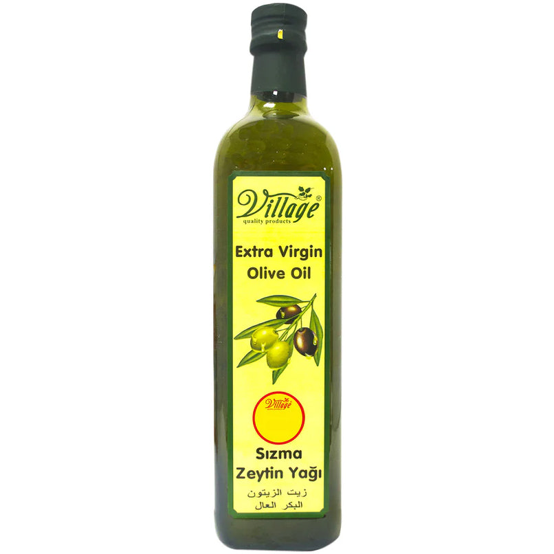 Village Extra Virgin Olive Oil Glass 1L