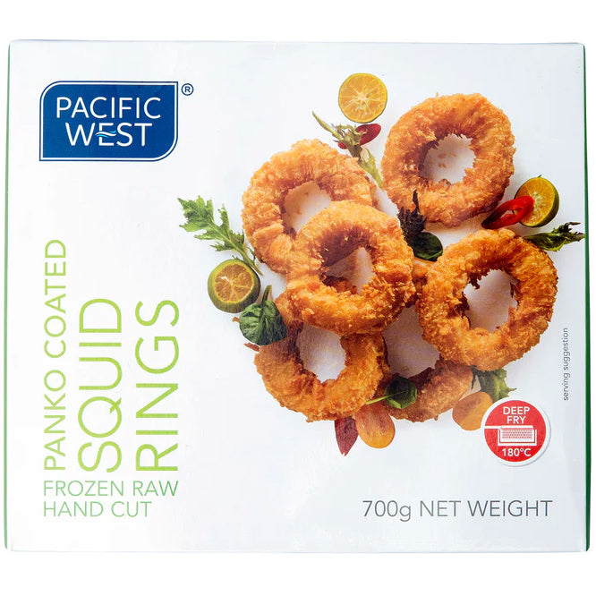 Pacific West Panko Coated Squid Rings 700g