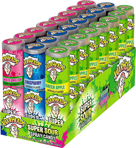 Warheads Super Sour Spray 24x20ml