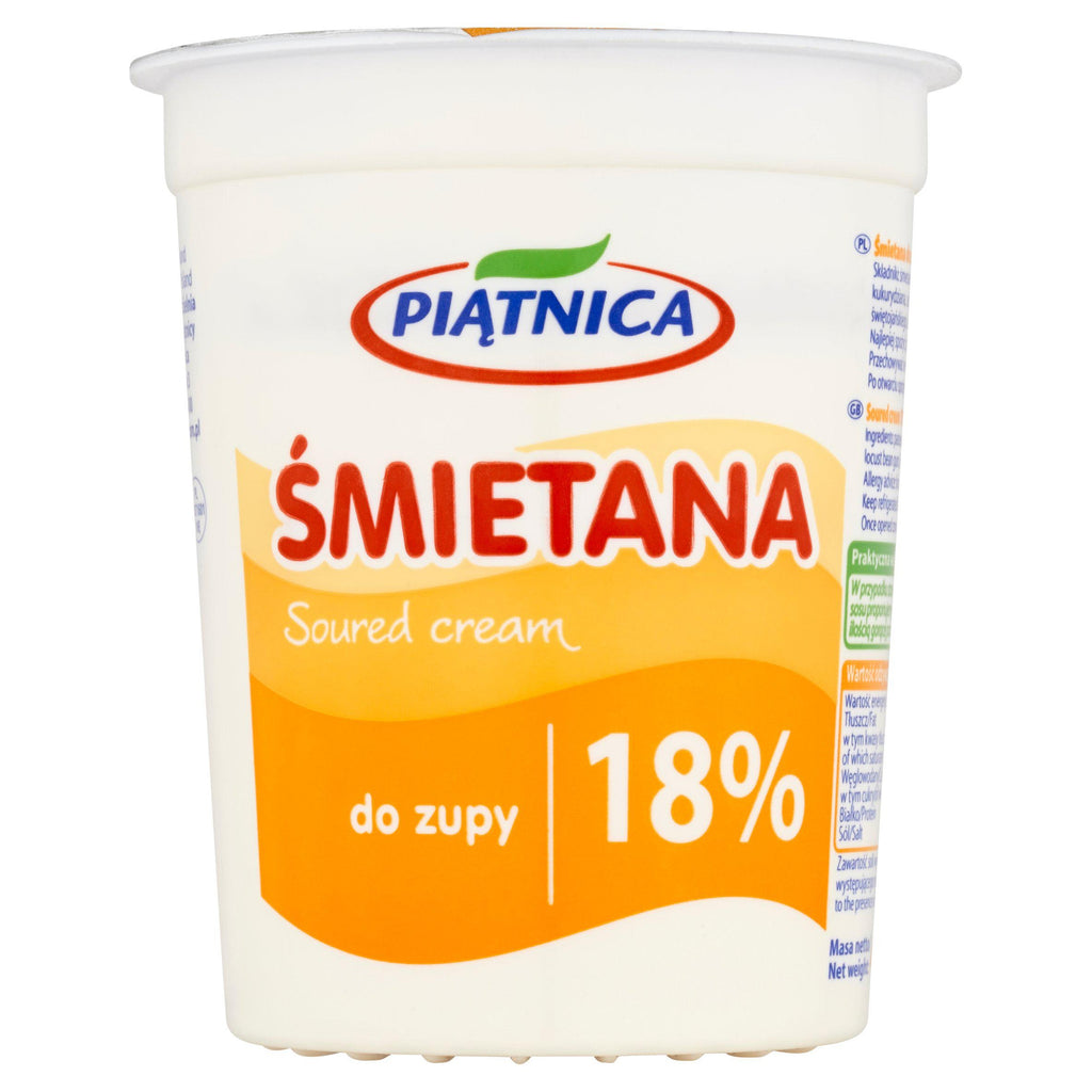 Piatnica Sour Cream (Smietana) %18 400g