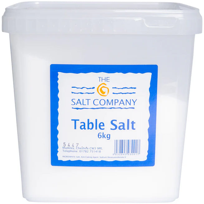 Chef William Table Salt (TUB) 6Kg