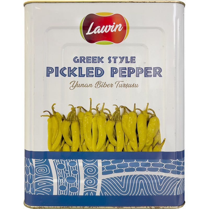 Lawin Greek Style Pickled Peppers (TIN) 12.5kg