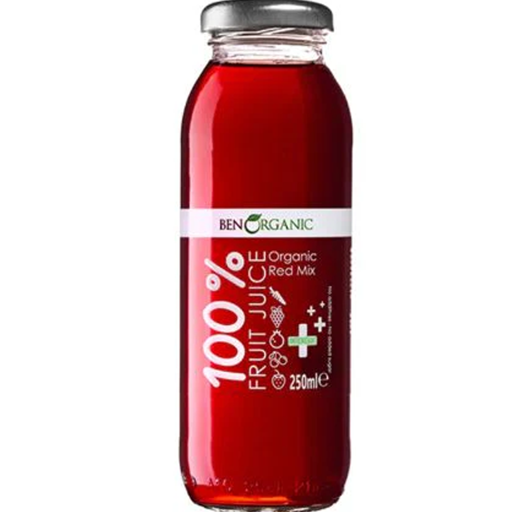 Ben Organic Red Mix Juice 250ml