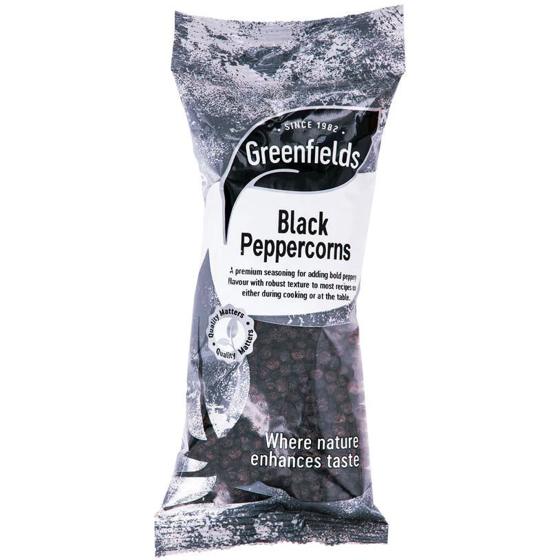 Greenfields Black Peppercorns 75g