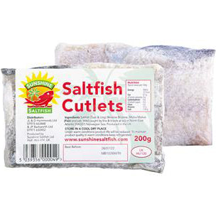 Jumbo Saltfish Cutlets 350g