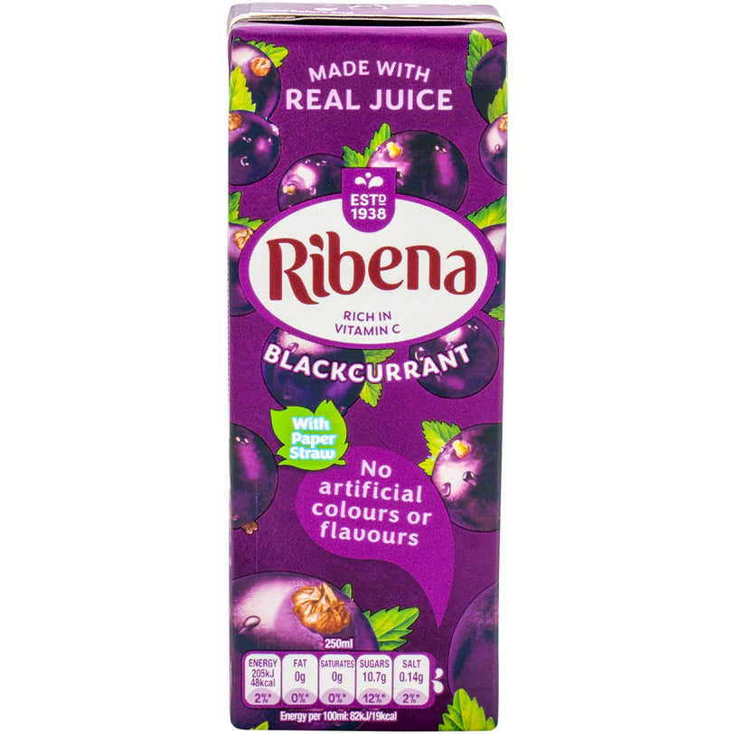 Ribena Blackcurrant Tetra Pak 250ml