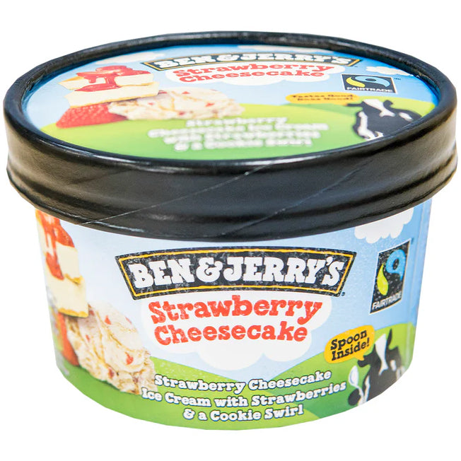 Ben & Jerry'S Strawberry Cheesecake Ice Cream 100ml