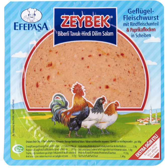 Efepasa Zeybek Sliced Chicken Salam 200g