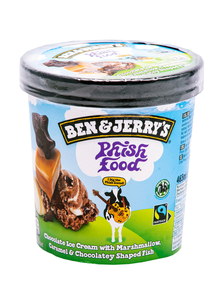 Ben & Jerry'S Phish Food Ice Cream 465ml