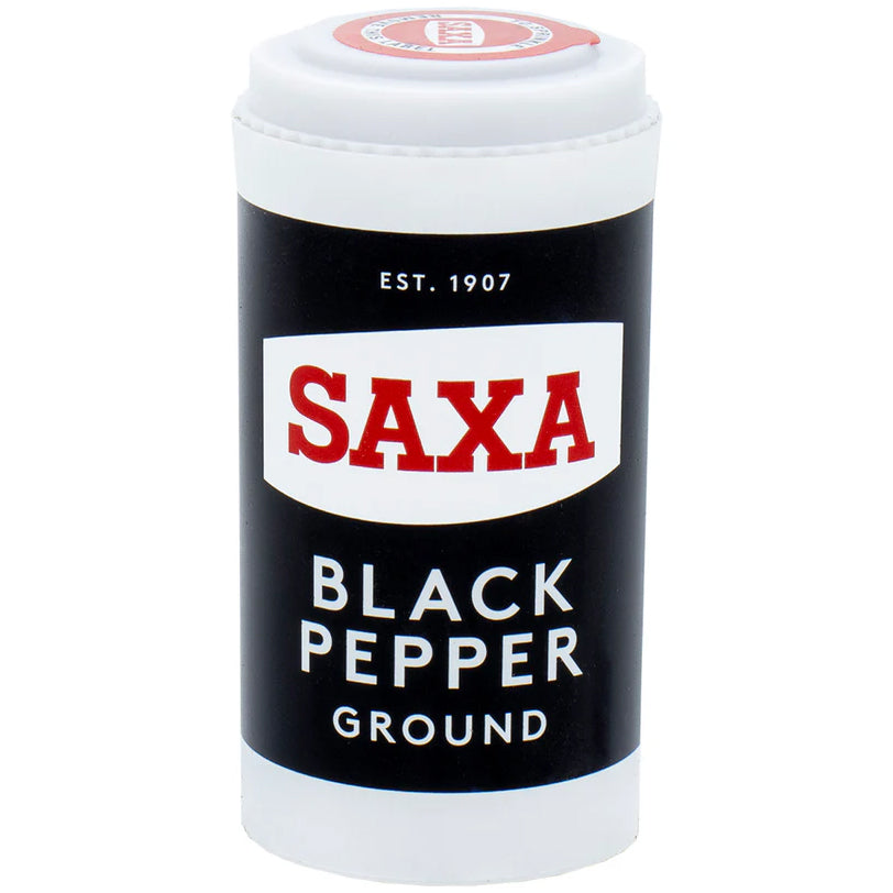Saxa Ground Black Pepper 25g
