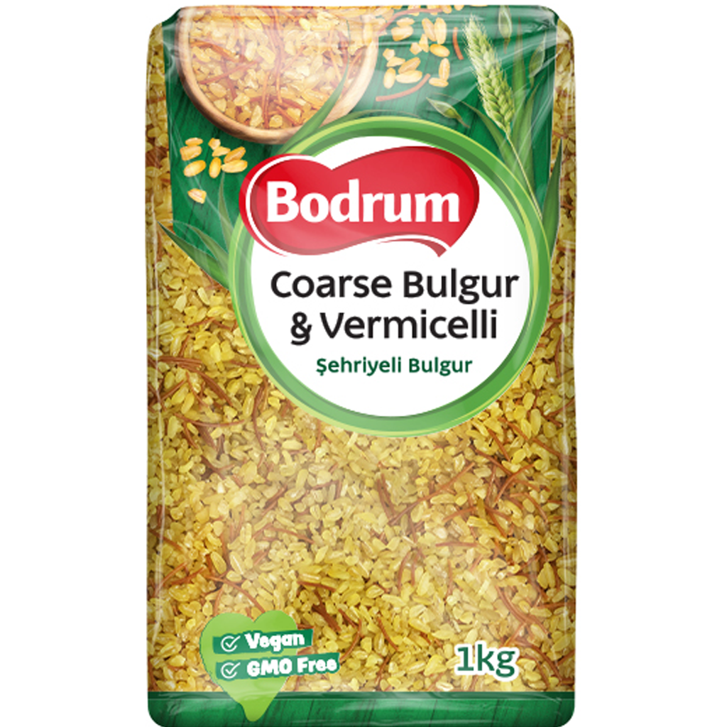 Village Coarse Bulgur With Vermicelli 1Kg