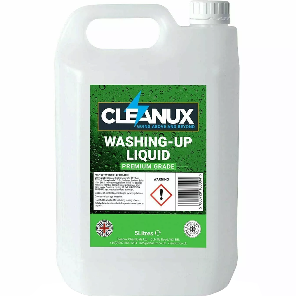 Cleanux Washing Up Liquid Premium 5lt