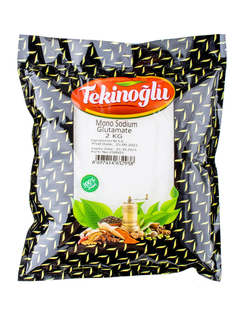 Tekinoglu Monosodium Glutamate Chinese Salt (Cin Tuzu) 2Kg