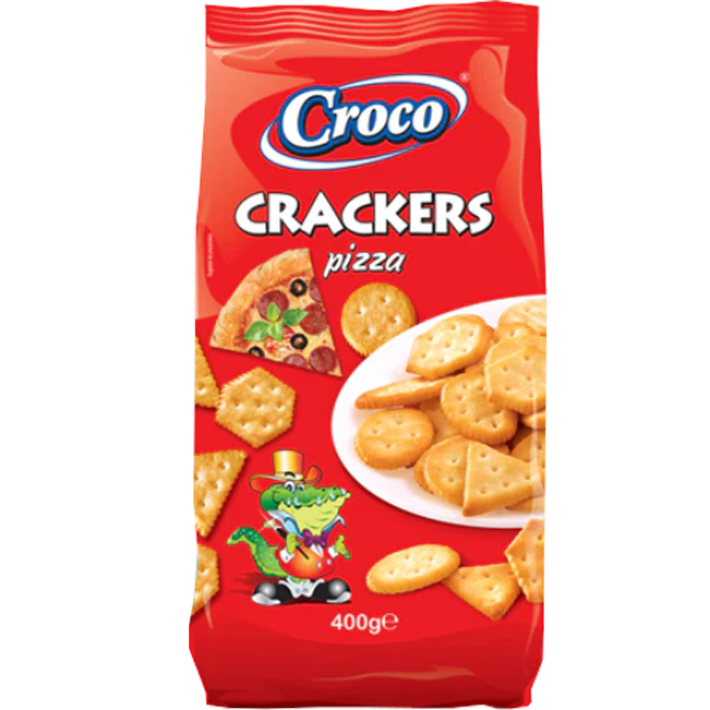 CROCO Crackers Pizza 400G