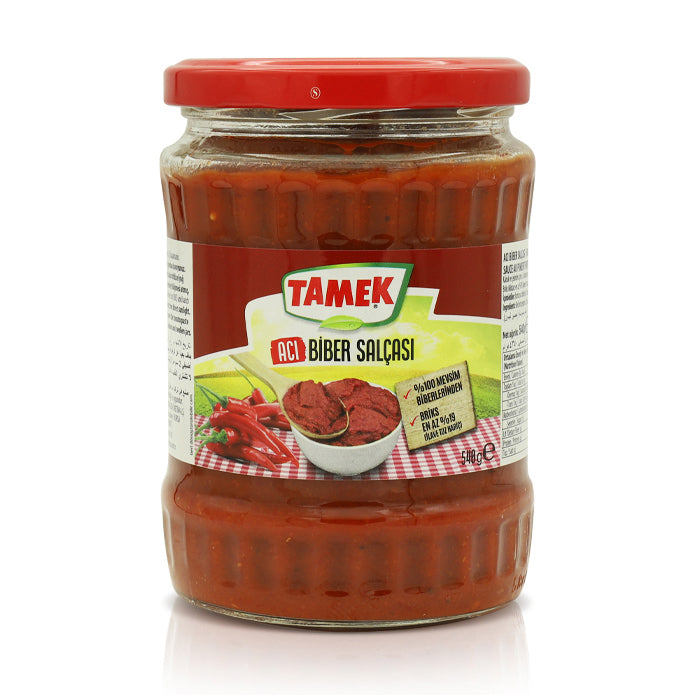 Tamek Pepper Paste Hot Jar 540g