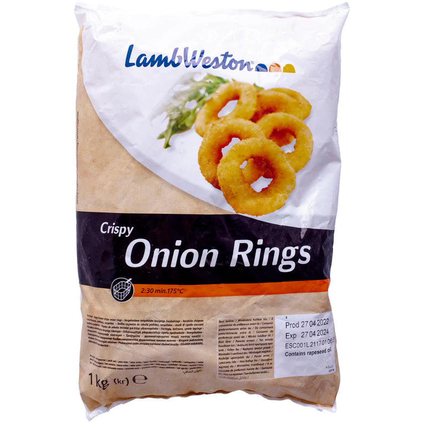 Lambweston Crispy Onion Rings (OR2) 1kg