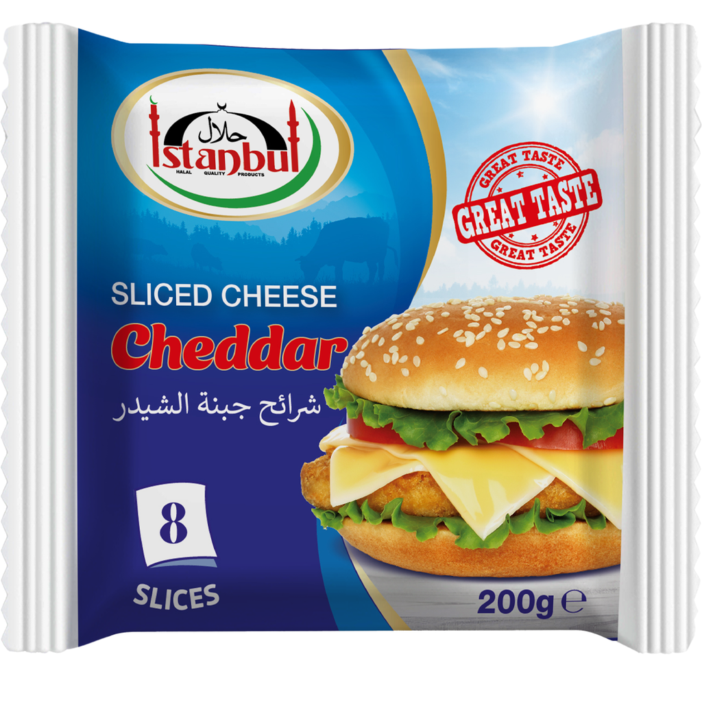Istanbul Slices Cheddar Cheese 200g
